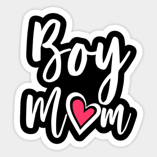 Boy Mom. Mother's Day Gift. Sticker